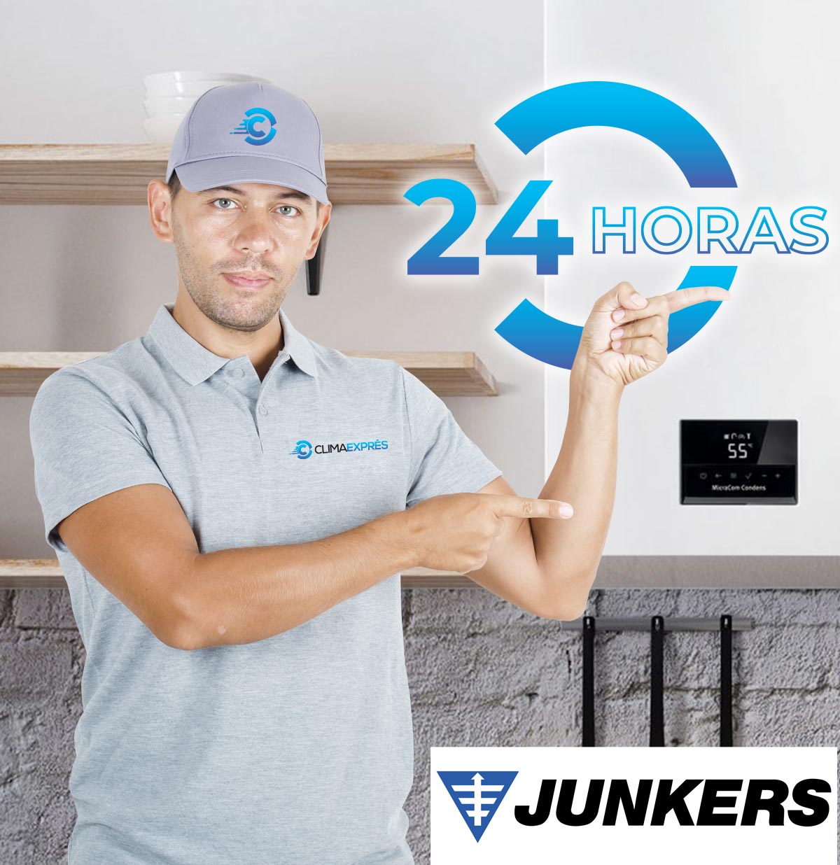 Reparación Urgente Calderas Junkers en Madrid